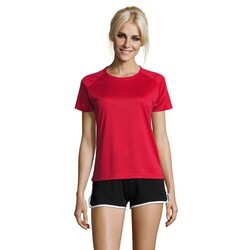 SPORTY WOMEN T-SHIRT polyes