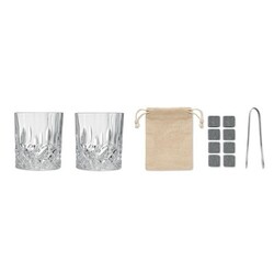 INVERNESS Set whisky avec boîte bambou