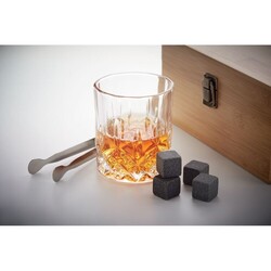 INVERNESS Set whisky avec boîte bambou