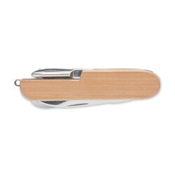LUCY LUX Couteau multi outils en bambou