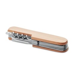 LUCY LUX Couteau multi outils en bambou
