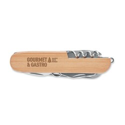 LUCY LUX Couteau multi outils en bambou