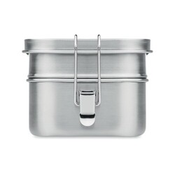 DOUBLE CHAN Boîte à lunch en acier inox.