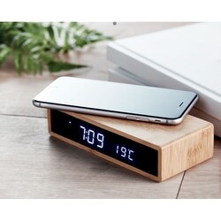 MORO Chargeur sans fil en bambou