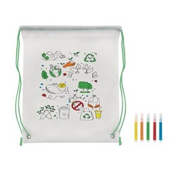 CARRYDRAW Sac à cordon non tissé