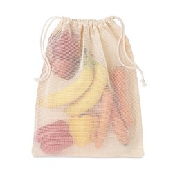 VEGGIE Sac réutilisable filet coton