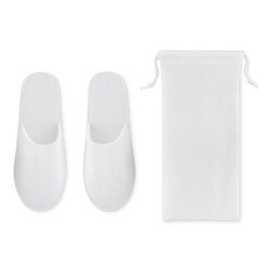 FLIP FLAP Paire de pantoufles & pochette
