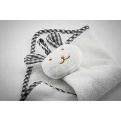 HUG ME Serviette lapin en peluche