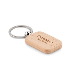 POTY WOOD Porte-clés rectangulaire  bois