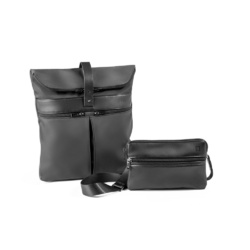 ROVER BACKPACK. Sac à dos en microfibre et PU