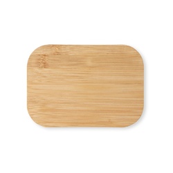 SHINO. Boite thermique en acier inoxydable, couvercle en bambou 800 ml