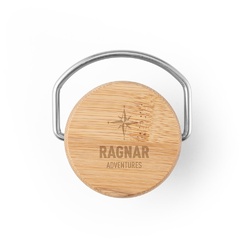 RAGNAR. Bouteille en acier inoxydable (36% recyclée) avec double parois sous vide 570 mL