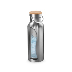 RAGNAR. Bouteille en acier inoxydable (36% recyclée) avec double parois sous vide 570 mL