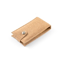 ZENA. Set de manucure en liège avec pièces en acier inoxydable