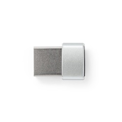 MINSKY. Jeu de 2 adaptateurs USB-A / USB-C en aluminium