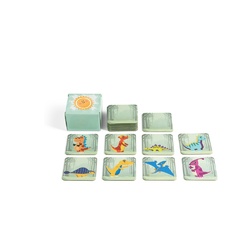 TRICERATOPS. Jeu de mémoire avec 20 pièces