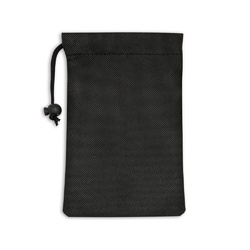 BERNAL. Serviette de sport rafraichissante en polyester recyclé (100% rPET) avec pochette en non-tissé