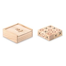 TIC TAC TOE Jeu de morpion en bois