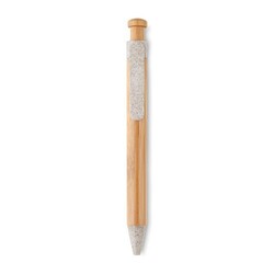 TOYAMA Stylo bambou/paille blé et ABS