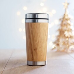 RODEODRIVE+ Gourde double paroi  Bambou 400ml