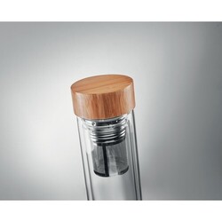 BATUMI GLASS Gourde double paroi verre 420ml