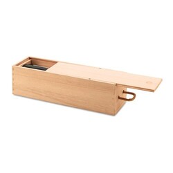 VINBOX Coffret bouteille en bois