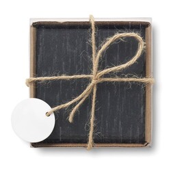 SLATE4 Sous-verres en ardoise