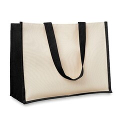 CAMPO DE FIORI Sac de courses en toile jute et