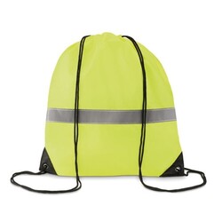 STRIPE Sac à cordons avec bandes réfl