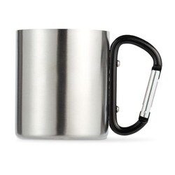 TRUMBO Mug acier et anse mousqueton.