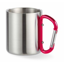 TRUMBO Mug acier et anse mousqueton.