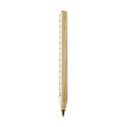 WOODAVE Stylo bille - règle en bois