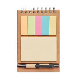 MULTIBOOK Carnet avec stylo et feuillets