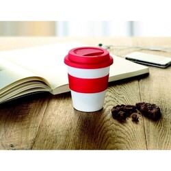 ASTORIA Gobelet PP, couvercle silicone