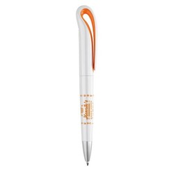 WHITESWAN Stylo à bille Twist en ABS