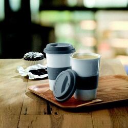 TRIBECA Mug céramique avec silicone