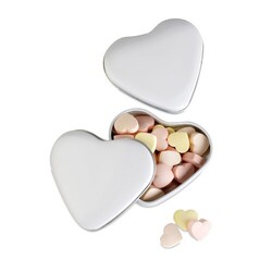 LOVEMINT Boîte coeur avec bonbons