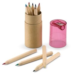 LAMBUT Tube 12 crayons de couleur K