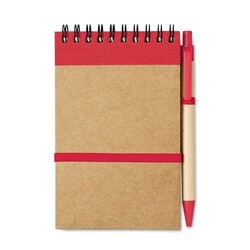 SONORA Bloc-notes recyclé et stylo