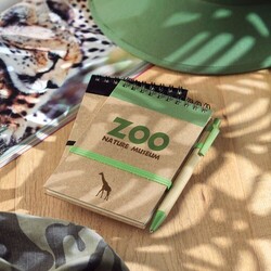 SONORA Bloc-notes recyclé et stylo