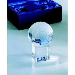 MUNDI Bloc Monde cristal