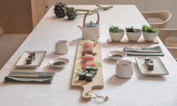 Nappe de table Ukiyo en rcotton 180gr Aware™