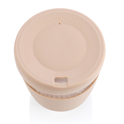 Verre 360ml avec couvercle et manchon en silicone Ukiyo