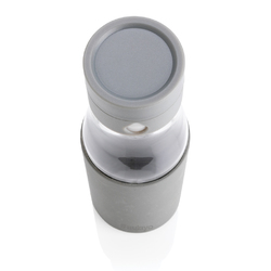 Bouteille en verre 600ml avec compteur d'hydradation Ukiyo