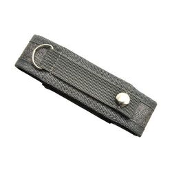 Etui de ceinture en nylon pour couteau 'Slim', gris chiné