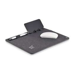 SUPERPAD Tapis de souris RPET chargeur 15W