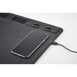 SUPERPAD Tapis de souris RPET chargeur 15W