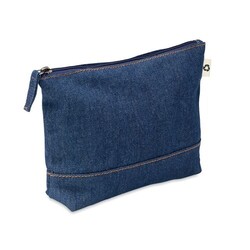 STYLE POUCH Trousse en denim recyclé