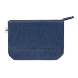 STYLE POUCH Trousse en denim recyclé