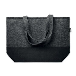 DUO INDICO Sac shopping en feutre RPET